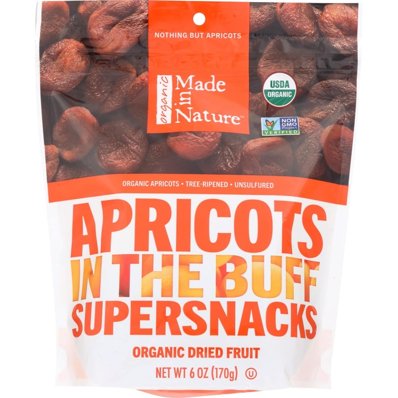 Made In Nature Organic Dried Apricots 6 oz – Unsulfured, Non-GMO