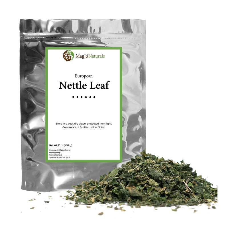 MagJo Naturals Nettle Leaf Tea 1lb – European Stinging Nettle (Urtica Dioica)
