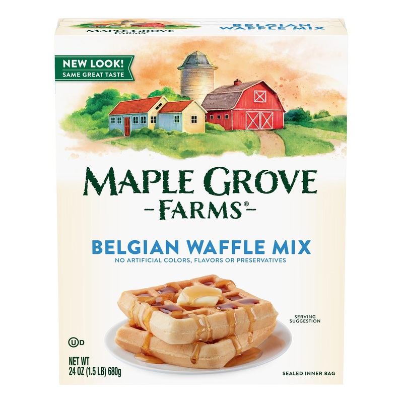Maple Grove Farms Belgian Waffle Mix  24 Ounce