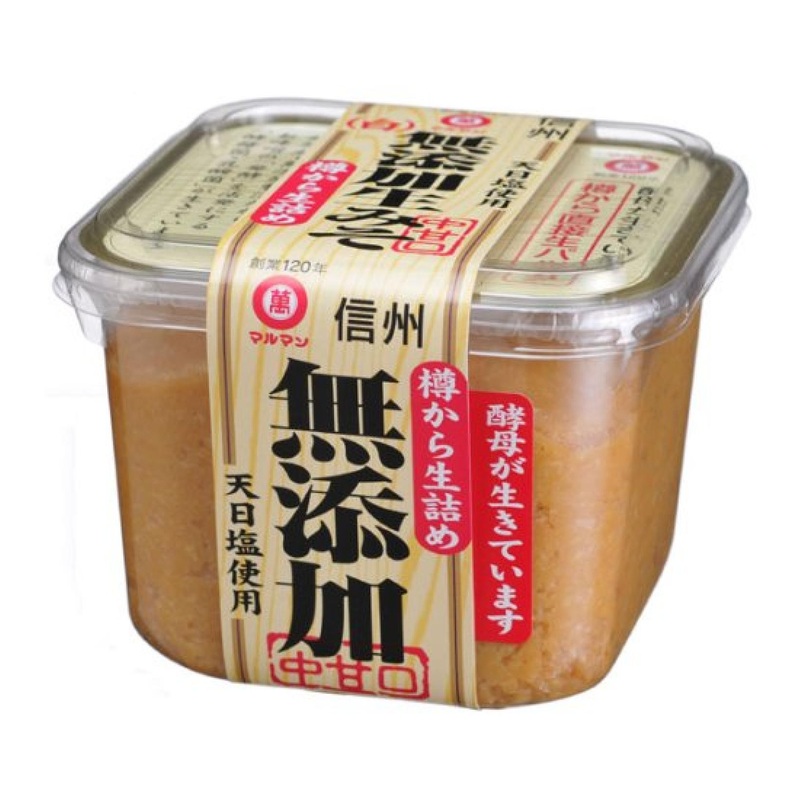 Maruman Organic White Miso 26.4 oz – Authentic Japanese Fermented Soybean Paste – 1.65 Pound Pack for Umami-rich Flavor