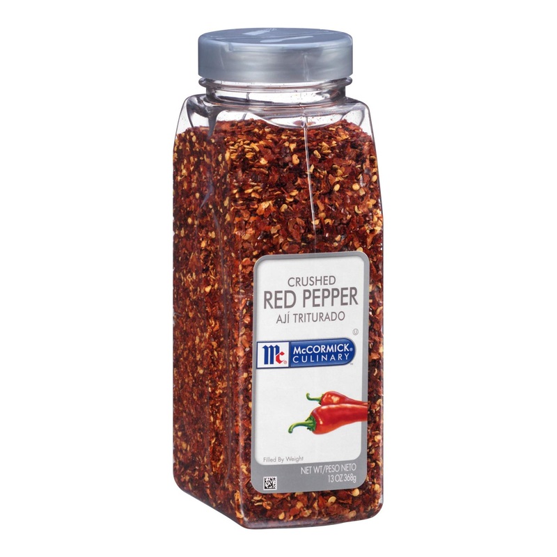 McCormick Culinary Crushed Red Pepper Flakes 13 oz – Perfect for Pizza, Beef, Pork, and Flatbreads