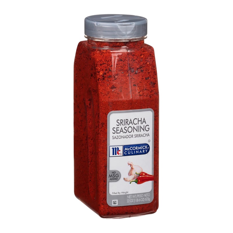 McCormick Culinary Sriracha Seasoning 22 oz – Spicy Seasoning for Sauces, Spreads, Wraps, and Breakfast Bowls – 1.37 Pound Container