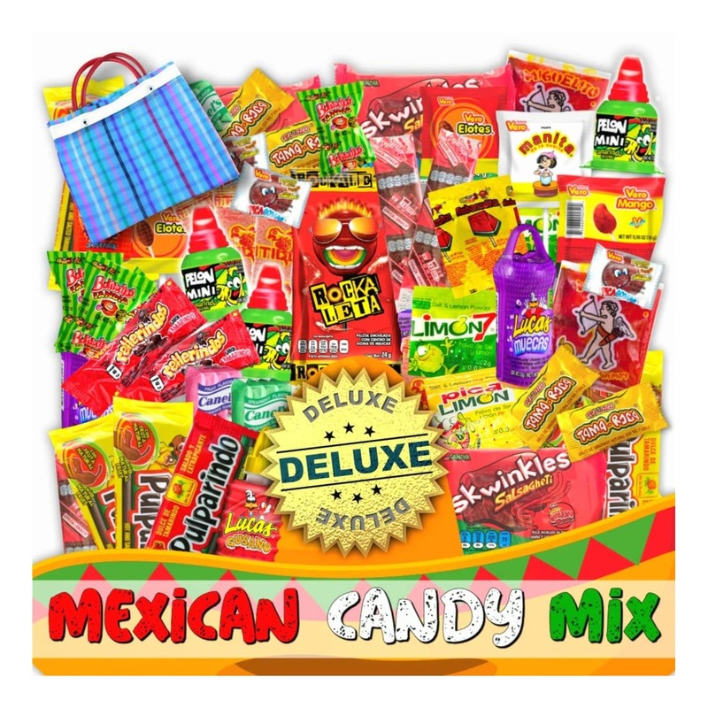 Mexican Candy Mix Assortment (90 Count) – Sweet, Spicy, and Sour Variety Pack by JVR TRADE