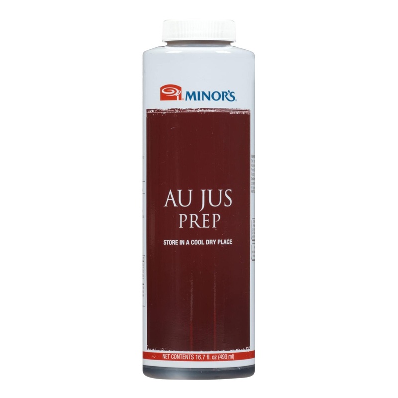 Minor’s Au Jus Prep Sauce 16.7 oz – Perfect for Roast Beef & French Dip Sandwiches