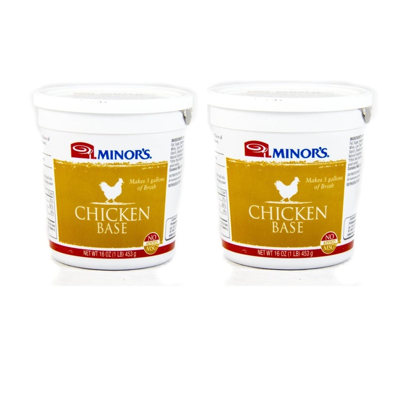 Minor’s Original Formula Chicken Base – 16 Oz (Pack of 2) | Premium Quality Seasoning Mix