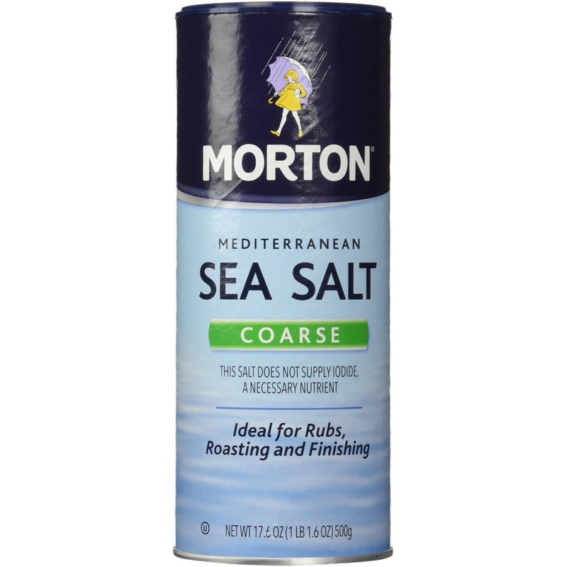 Morton’s Sea Salt Coarse – Pack of 2 | Premium Quality Salt for Cooking and Seasoning