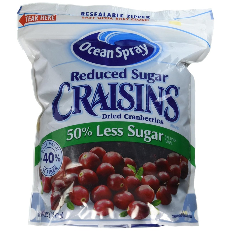 Ocean Spray Reduced Sugar Craisins Dried Cranberries 43 oz – Delicious & Healthier Option