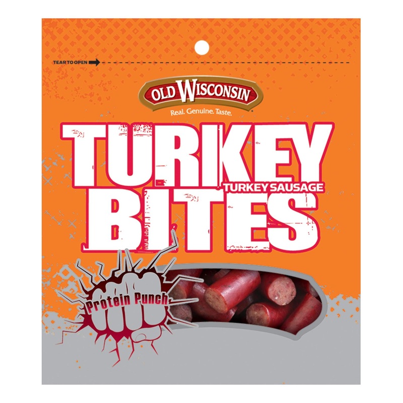 Old Wisconsin Turkey Snack Bites – 4oz | Delicious Turkey Jerky Sticks