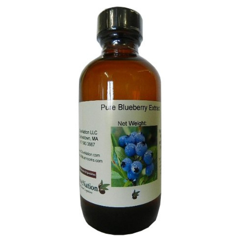 OliveNation Blueberry Extract 4 oz – TTB-Approved Natural Flavoring for Baking & Brewing – Non-GMO, Gluten-Free, Kosher, Vegan