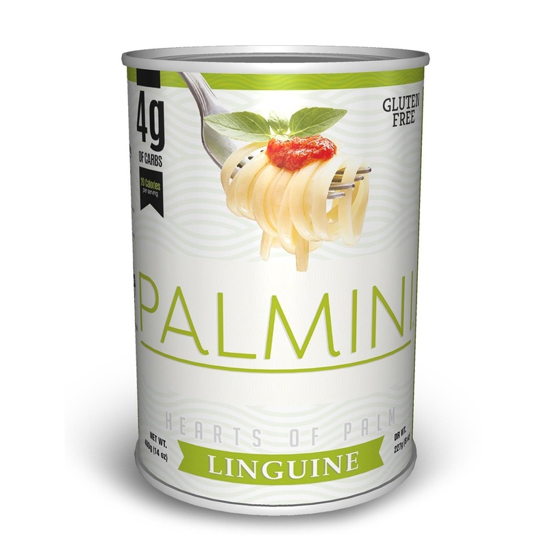 Palmini Pasta: Low Calorie & Low Carb Linguine (14oz) – Only 20 Calories, 4g Carbs
