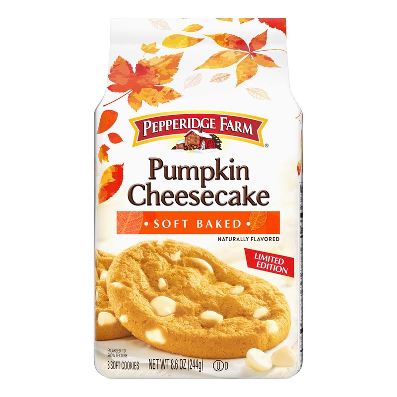 Pepperidge Farm Soft Baked Pumpkin Cheesecake Cookies 8.6oz – Delicious Fall Treat