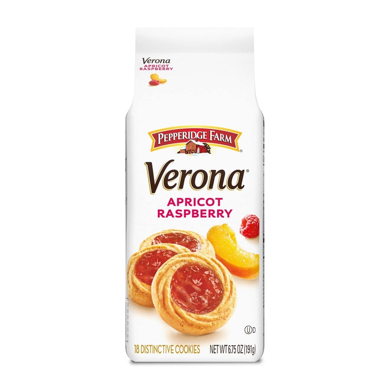 Pepperidge Farm Verona Apricot Raspberry Thumbprint Cookies – 6.75 oz