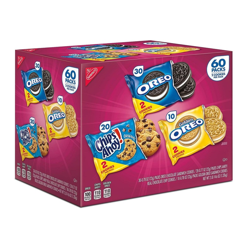 Nabisco Cookie Variety Pack (60 pk.) – Bulk Savings Assortment