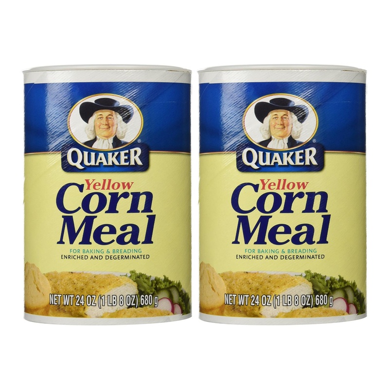 Quaker Yellow Corn Meal 24 oz x 2 – 1.5 lb Pack of 2 | Authentic Grain for Cooking & Baking