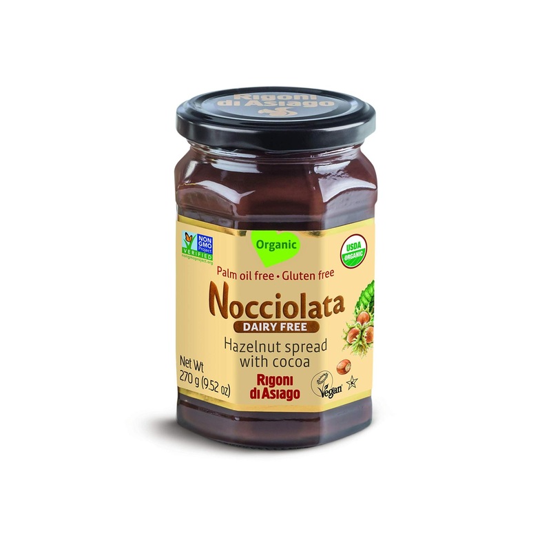 Rigoni di Asiago Hazelnut Cocoa Spread 9.52oz – Organic, Dairy-Free
