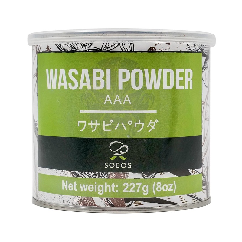 Premium Grade AAA Wasabi Powder 8oz for Sushi | Authentic Root Fresh Bulk | Green 8 Ounce – Soeos