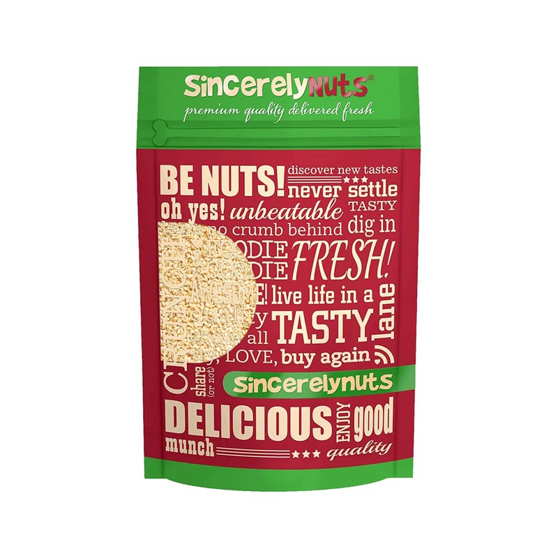 Sincerely Nuts Hulled Sesame Seeds – Heart Healthy Snack with Fiber, Minerals & Antioxidants – Plant Based Protein – Gluten Free & Kosher – 1lb Bulk Bag