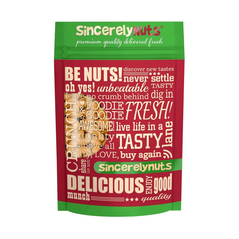 Sincerely Nuts Roasted and Salted Whole Cashews – 2 lb Bag | Deluxe Kosher Snack Food | Vegan Protein Source with Vitamins and Minerals