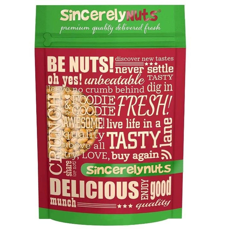 Sincerely Nuts Roasted Soybeans Lightly Salted – 2 LB Bag | Healthy Fat, Vegan, Kosher, Gluten-Free | Easy Snack Option