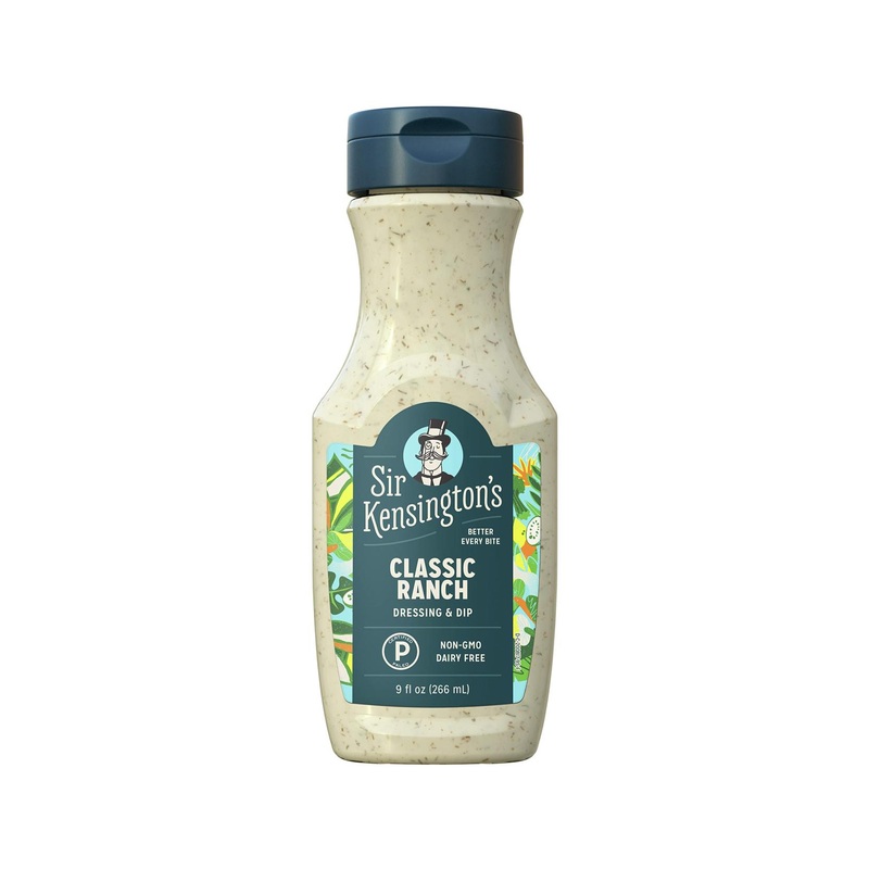 Sir Kensington’s Classic Ranch Dressing & Dip – Keto & Paleo Certified, Dairy-Free, Gluten-Free, Non-GMO – 9 oz