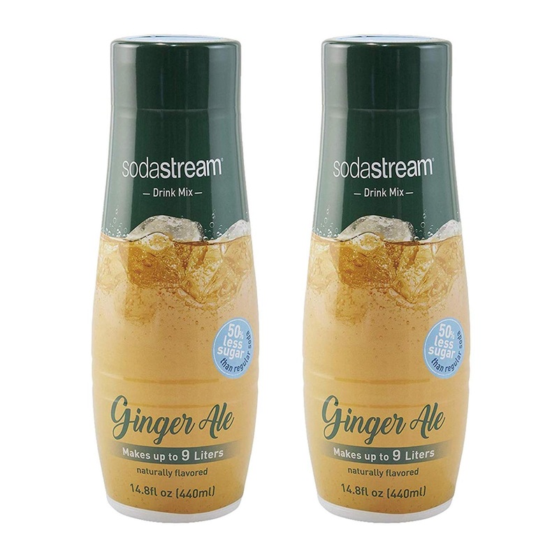 SodaStream Ginger Ale 440ml 2 Pack – 14.8 Fl Oz (Pack of 2) | Refreshing Ginger Ale Soda