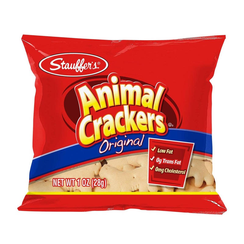Stauffer’s Original Animal Crackers 1oz. Snack Packs – Set of 20