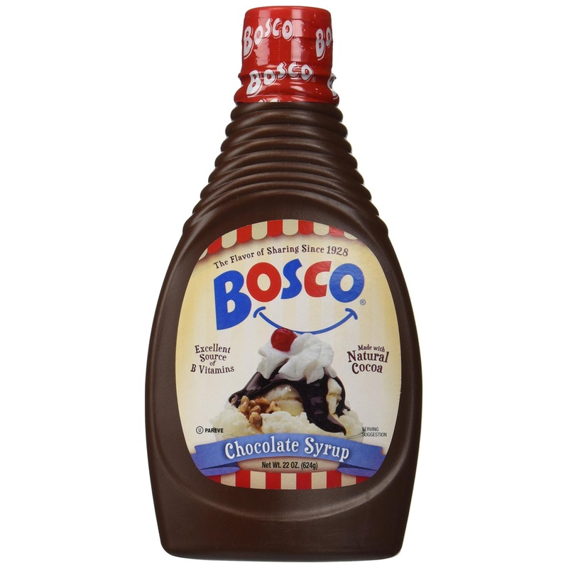 Bosco Chocolate Syrup – 22 oz Squeeze Bottle | All-Natural Original Formula