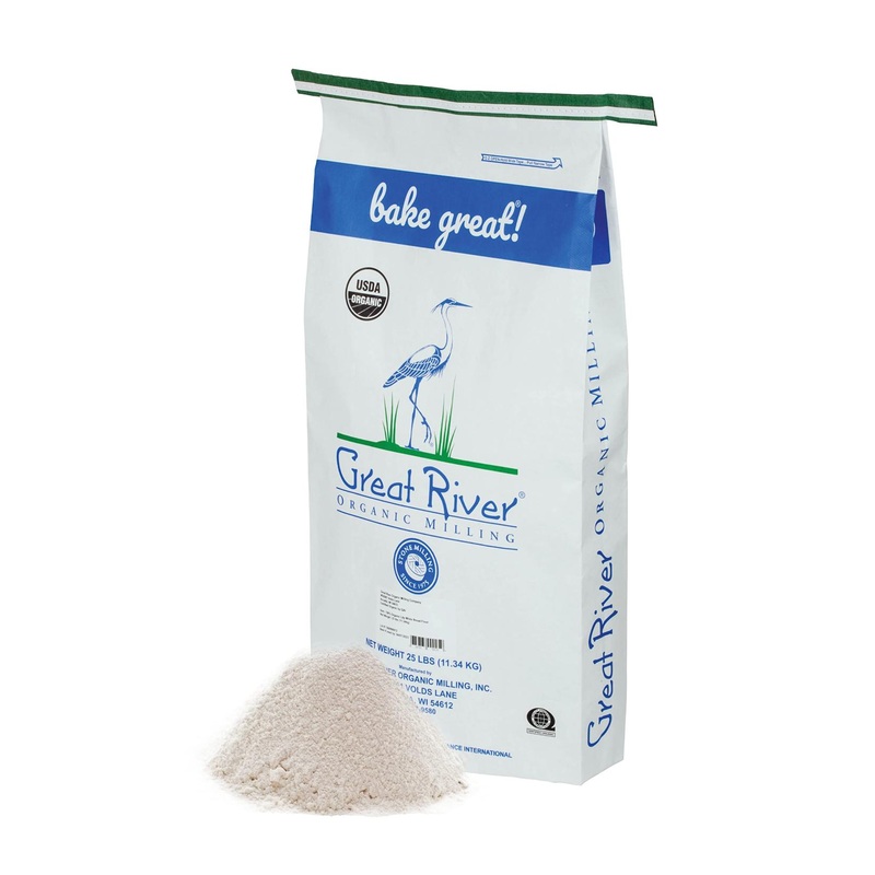 Great River Organic Milling Lily White Bread Flour 25 Lb – All-Purpose Organic Flour