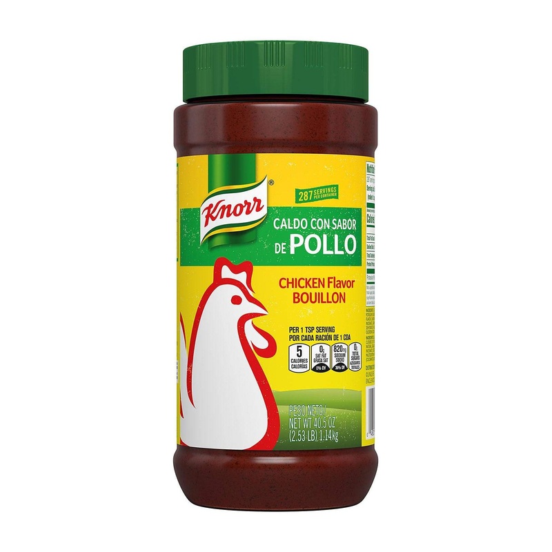 Knorr Bouillon Granulated Chicken Flavored 40.5-Oz – Premium Chicken Flavor Enhancer