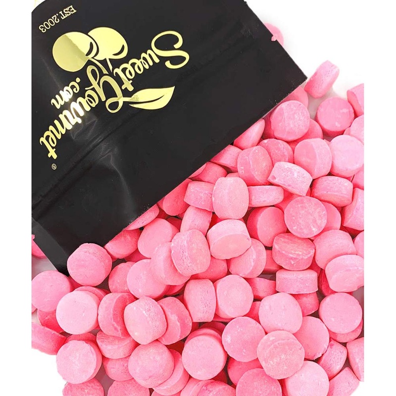SweetGourmet Pink Wintergreen Lozenges | Canada Mints Bulk Candy | 2lb Bag