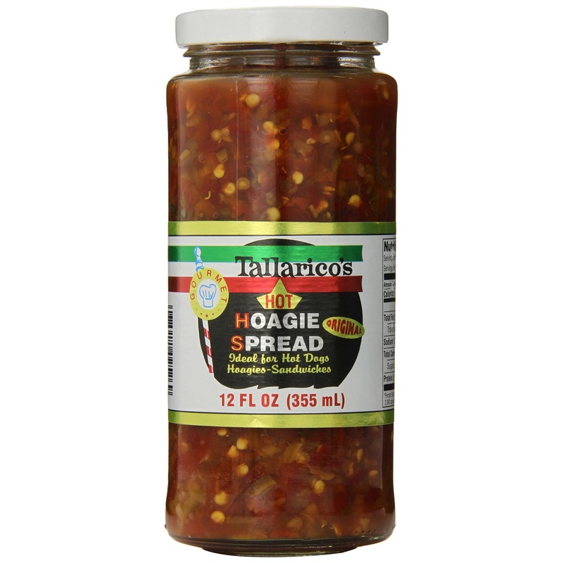 Tallarico’s Hot Hoagie Spread 12oz – Spicy and Flavorful Sandwich Condiment