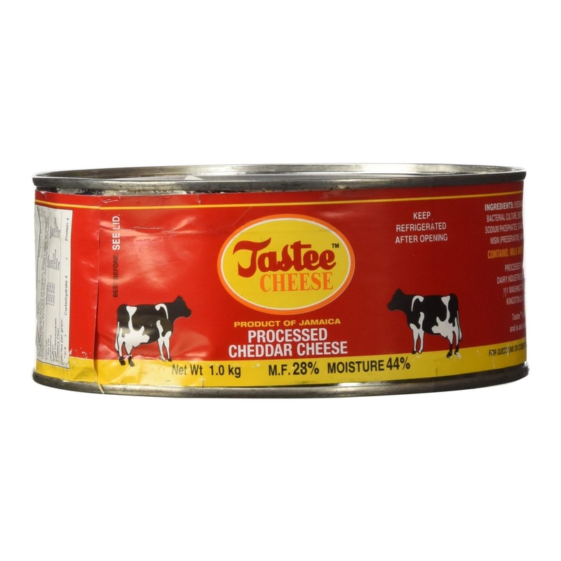 Tastee Jamaica Cheese 2.2 lbs – Authentic Jamaican Cheese – 1 Pack