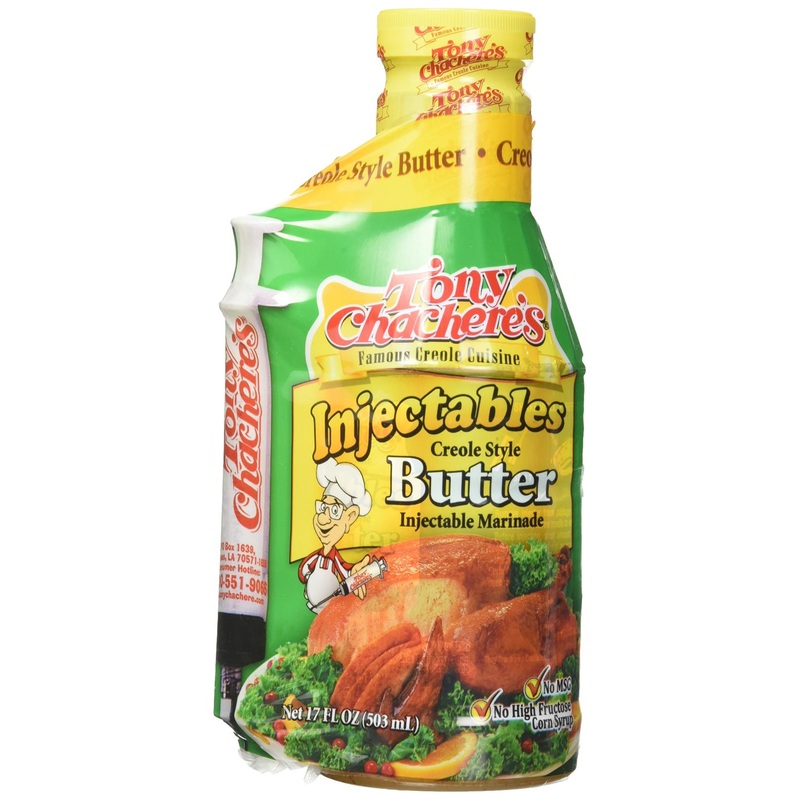 Tony Chachere’s Creole Style Butter Marinade 17oz – Authentic Louisiana Flavor