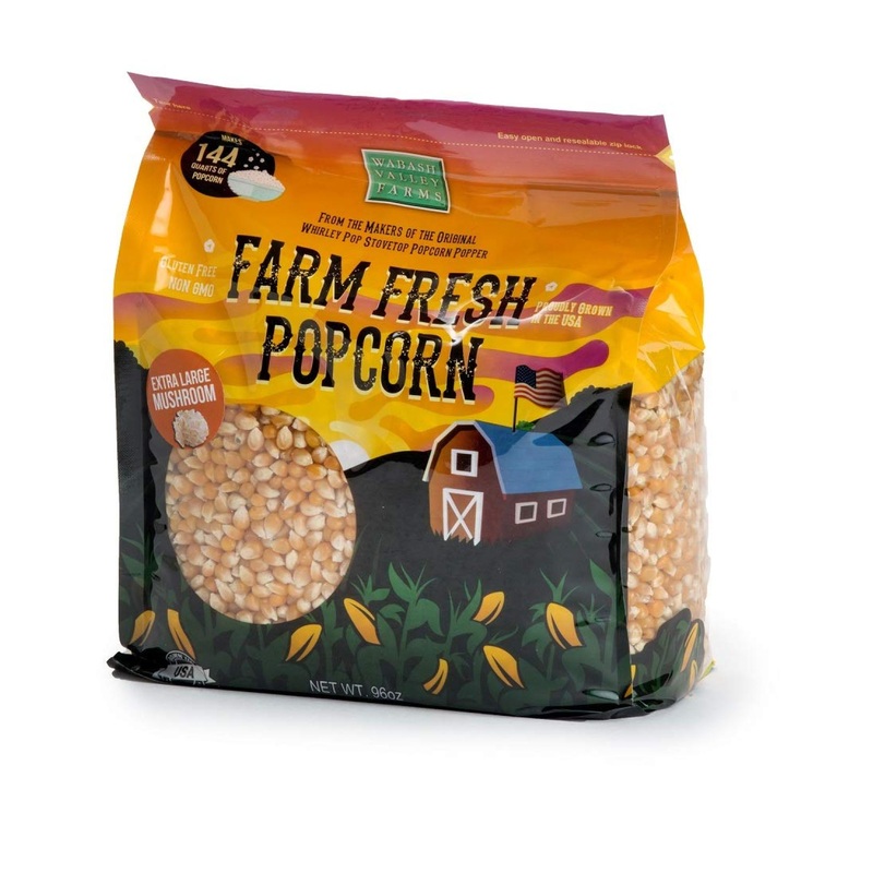 Extra Large Mushroom Kernels – 6 lb Pack – Wabash Valley Farms