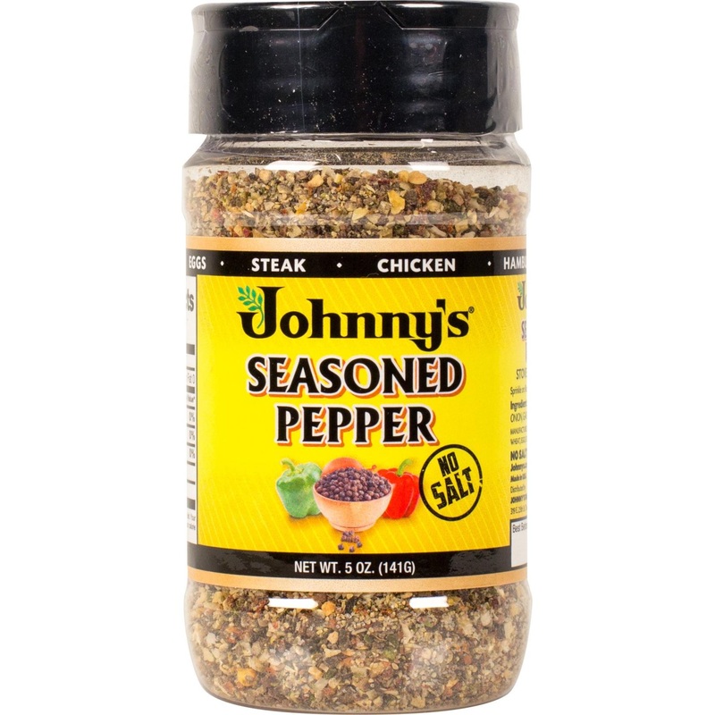 Johnny’s Seasoned Pepper 5 Oz – Flavorful Blend for Savory Dishes (1 Pack)