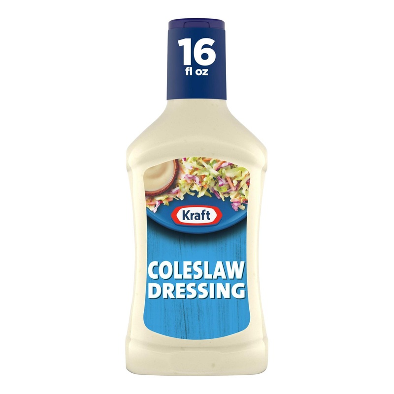 Kraft Coleslaw Salad Dressing 16 fl oz Bottle | Tangy and Creamy Dressing