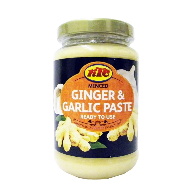 KTC Garlic & Ginger Paste (210g) – Authentic Blend for Flavorful Cooking