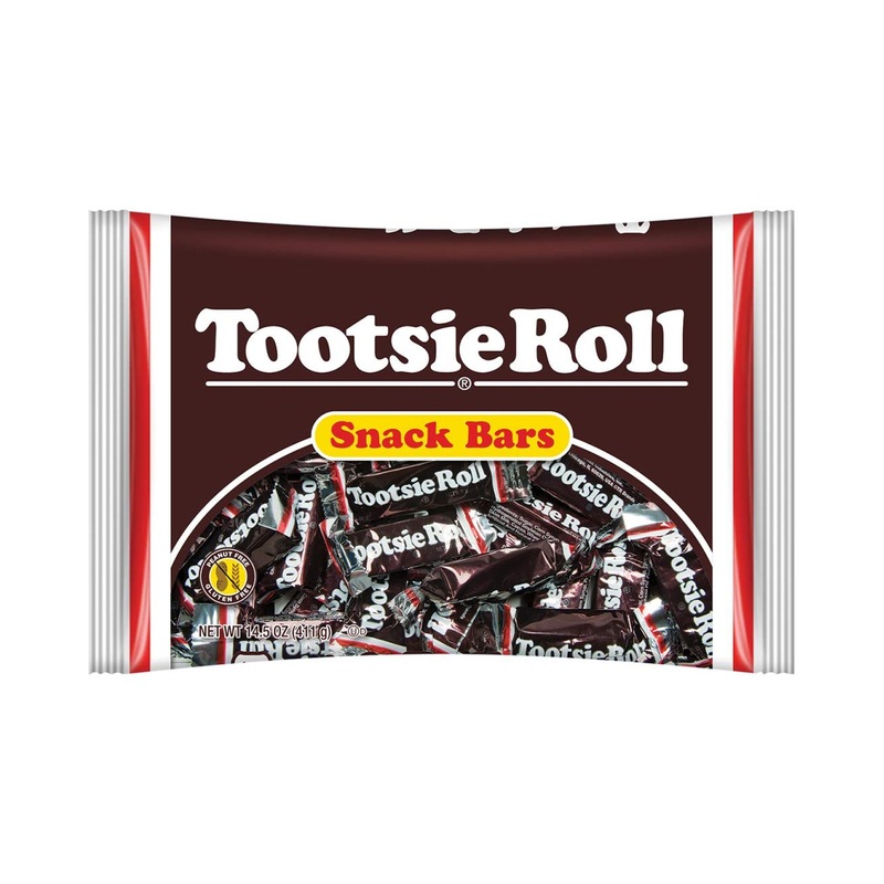 Tootsie Roll Snack Bars 14.5 Oz Bag – Individually Foil Wrapped for Freshness