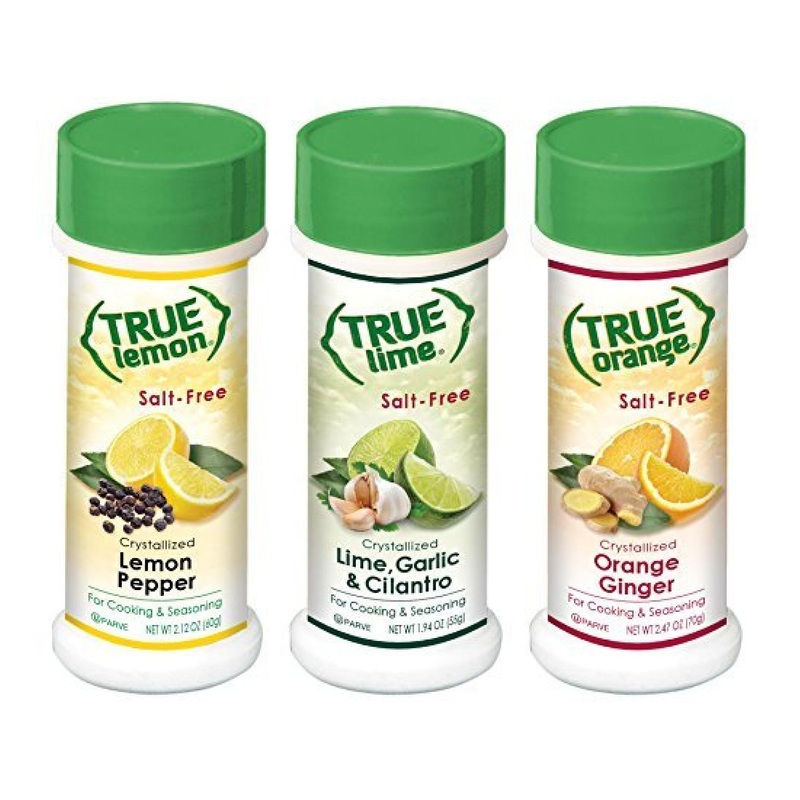 True Lemon Pepper Orange Ginger Lime Garlic Cilantro Spice Shaker Kit – All Natural Seasoning Blend