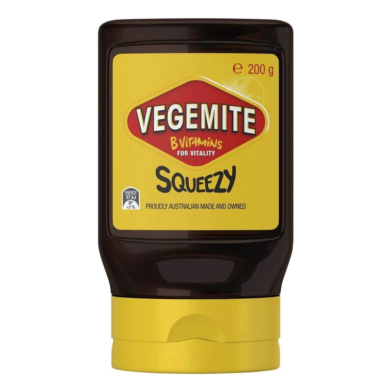 Vegemite Spread Squeezy 200gm – Authentic Australian Import in Eco-Friendly Packaging by Delia Creations