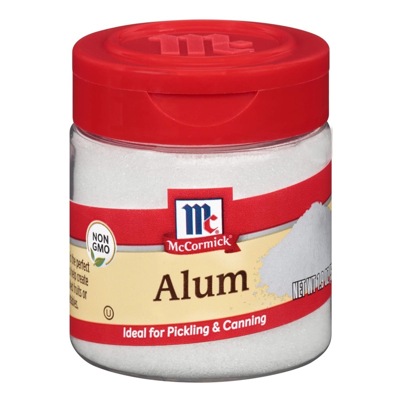 McCormick Alum 1.9 oz – Authentic Spice for Cooking and Pickling