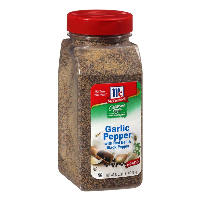 McCormick California Style Garlic Pepper Seasoning – 17 oz