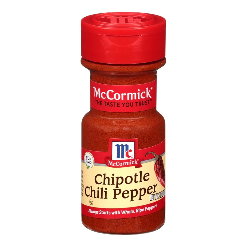 McCormick Chipotle Chili Pepper 2.12 oz – Authentic Smoky Flavor – Pack of 1