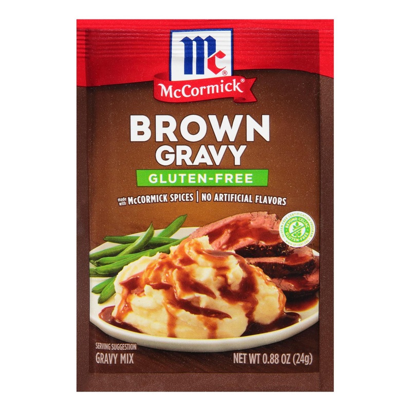 McCormick Gluten Free Brown Gravy Mix 0.88 oz – Authentic Flavor, Easy Preparation