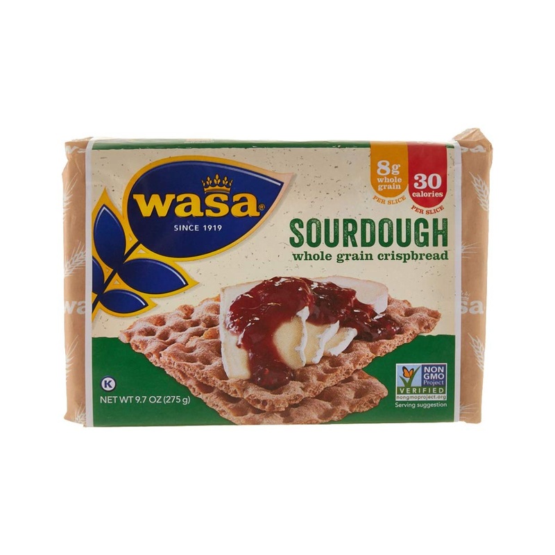 Wasa Sourdough Whole Grain Crispbread 9.7oz – Crunchy & Delicious