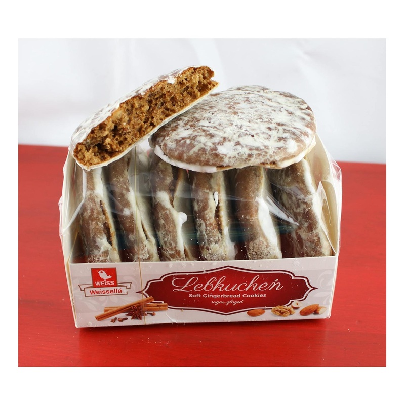 Weissella Soft Gingerbread Cookies Sugar-Glazed – 7.05 oz