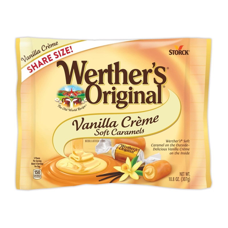 Werther’s Original Soft Vanilla Cr me Caramel Candy 10.8 Oz – Irresistible Treat!