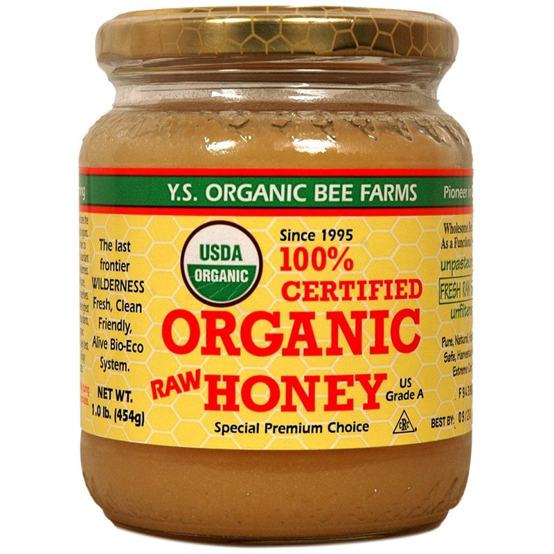 Ys Eco Bee Organic Honey – 1 lb Jar | Pure, Raw & Unfiltered
