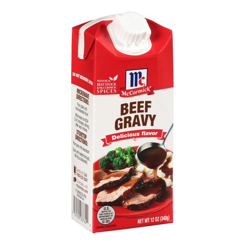 McCormick Simply Better Beef Gravy 12 oz – Premium Quality & Flavorful Gravy