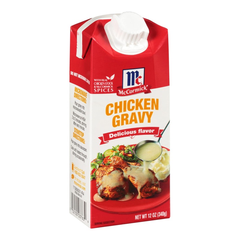McCormick Simply Better Chicken Gravy 12 oz – Savory & Versatile Gravy Mix